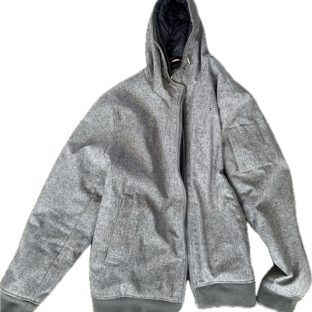 Only worn once . Perfect condition . Had a pocket on the sleeve.